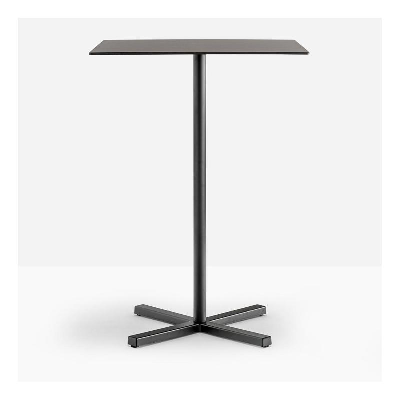 Table cafétaria 70x70 - Hauteur 920mm- Chêne