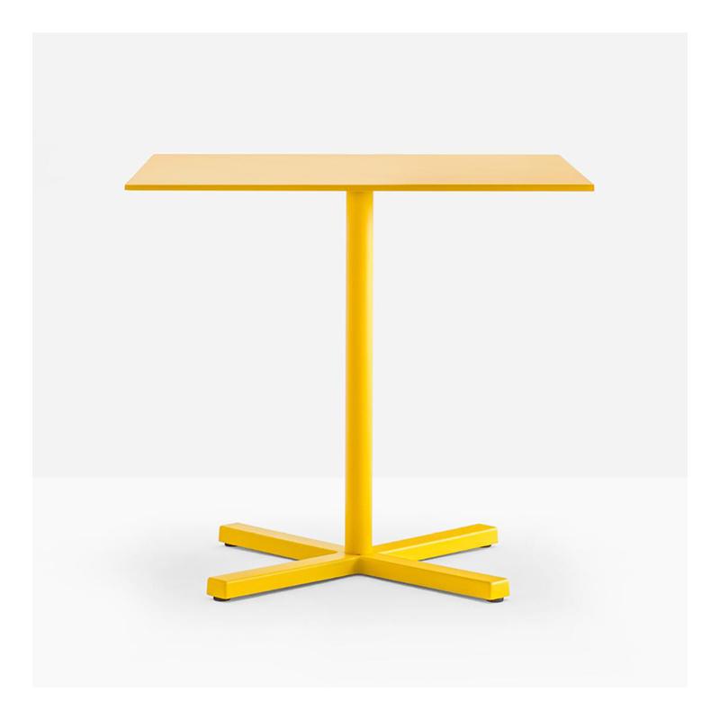 Table cafétaria 70x70 - Hauteur 740mm - Argile