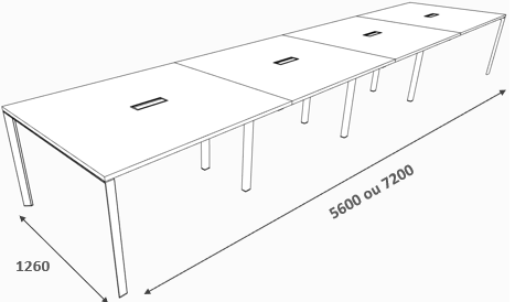 Table de réunion - Suivant