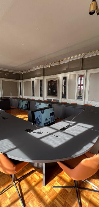 Salle du conseil sur mesure